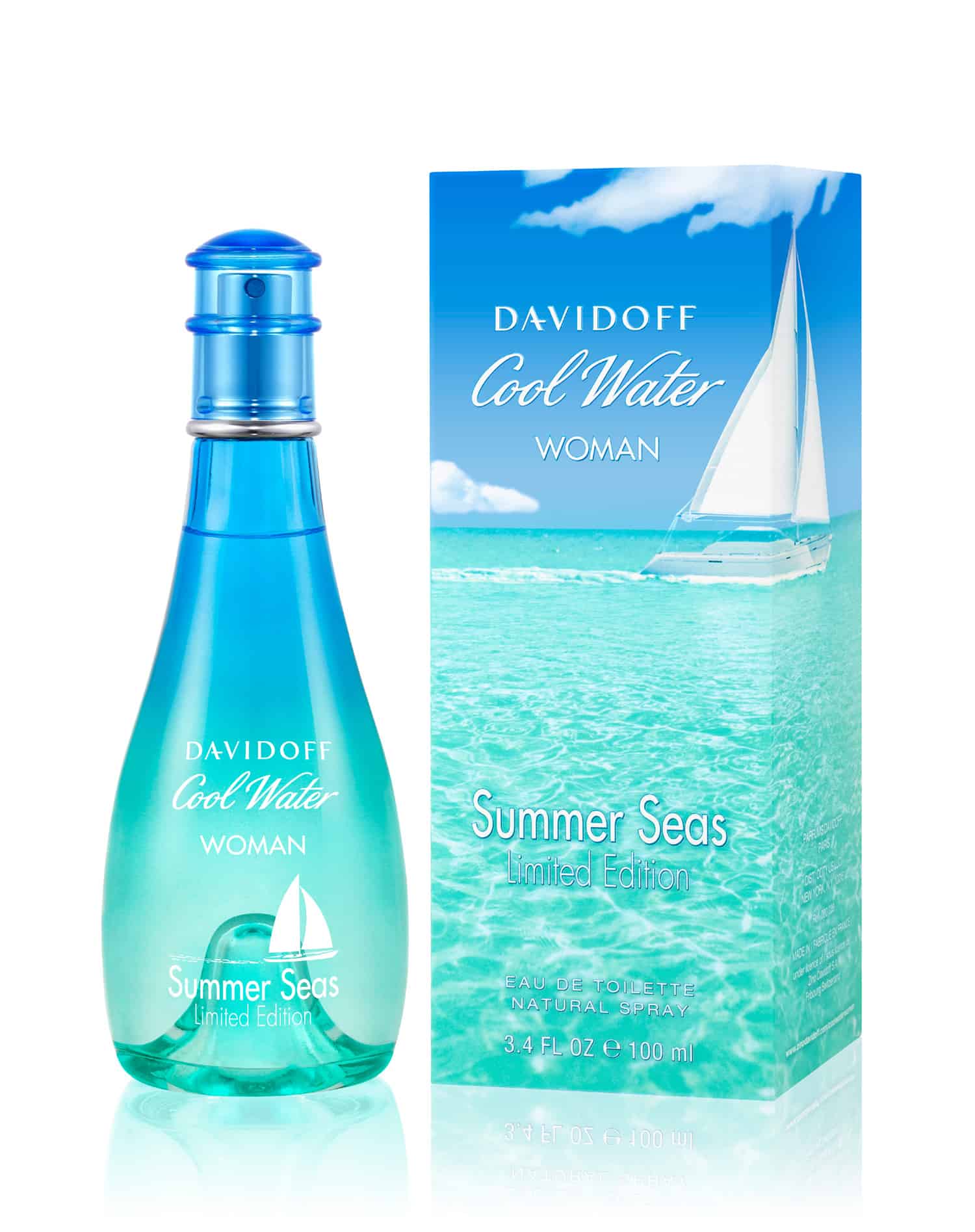 DAVIDOFF COOL WATER SUMMER SEAS EDT (W) 100ML
