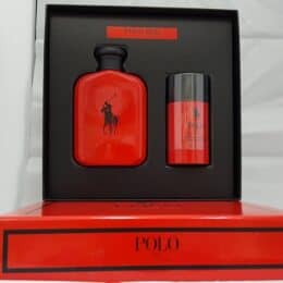 RALPH LAUREN POLO RED EDT (M) GIFT SET