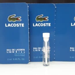 LACOSTE L.12.12. BLUE EDT POUR HOMME (M) VIALS 2ML X 2PC