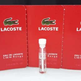 LACOSTE L.12.12. ROUGE EDT POUR HOMME (M) VIALS 2ML X 2PC