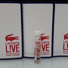 LACOSTE LIVE EDT POUR HOMME (M) VIALS 2ML X 2PC