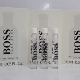 HUGO BOSS BOTTLED UNLIMITED EDT (M) VIALS 1.5ML X 2PC