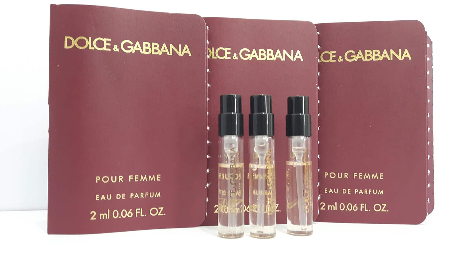 DOLCE & GABBANA POUR FEMME EDP (W) VIAL 2ML