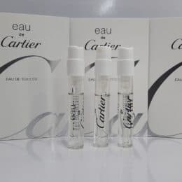 CARTIER EAU DE CARTIER EDT (U) VIALS 1.5ML X 2PC