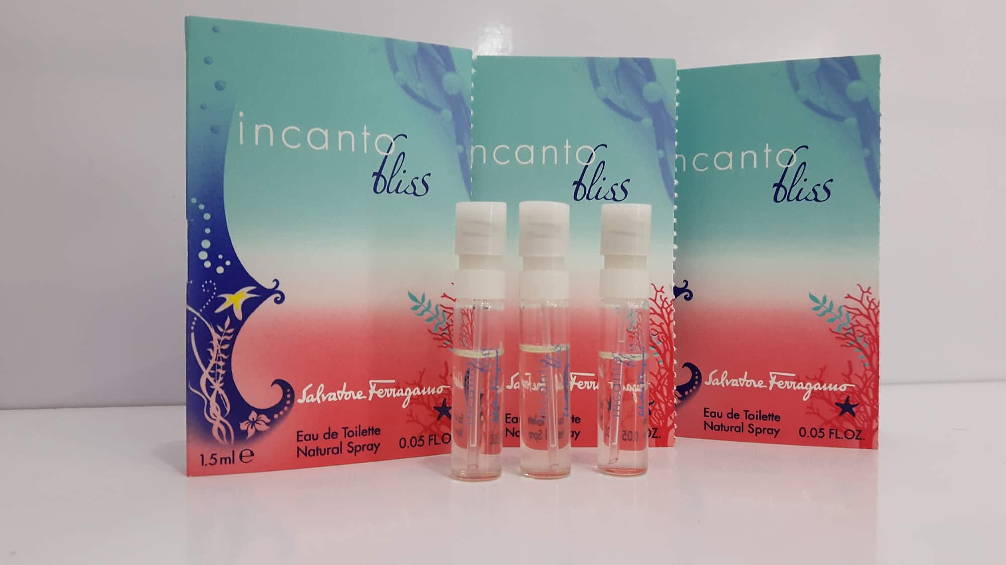 SALVATORE FERRAGAMO INCANTO BLISS EDT (W) VIALS 1.5ML