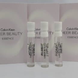 CALVIN KLEIN SHEER BEAUTY ESSENCE EDT (W) VIALS 1.2ML X 2PC