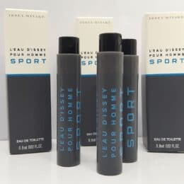 ISSEY MIYAKE L'EAU D' ISSEY POUR HOMME SPORT EDT (M) VIALS 1ML X 2PC