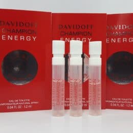 DAVIDOFF CHAMPION ENERGY EDT (M) VIALS 1.2ML