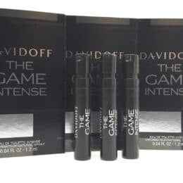DAVIDOFF THE GAME INTENSE EDT (M) VIALS 1.2ML