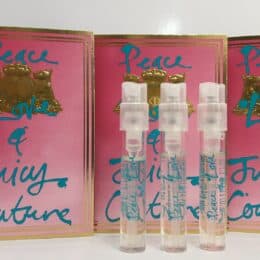 JUICY COUTURE  PEACE, LOVE & JUICY COUTURE EDP (W) VIALS 1.5ML