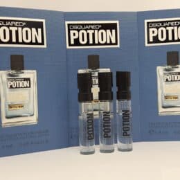 DSQUARED²  POTION BLUE CADET EDT POUR HOMME (M) VIALS 1.5ML