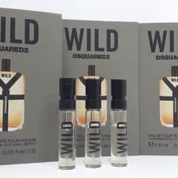 DSQUARED²  WILD EDT POUR HOMME (MEN) VIALS 1.5ML