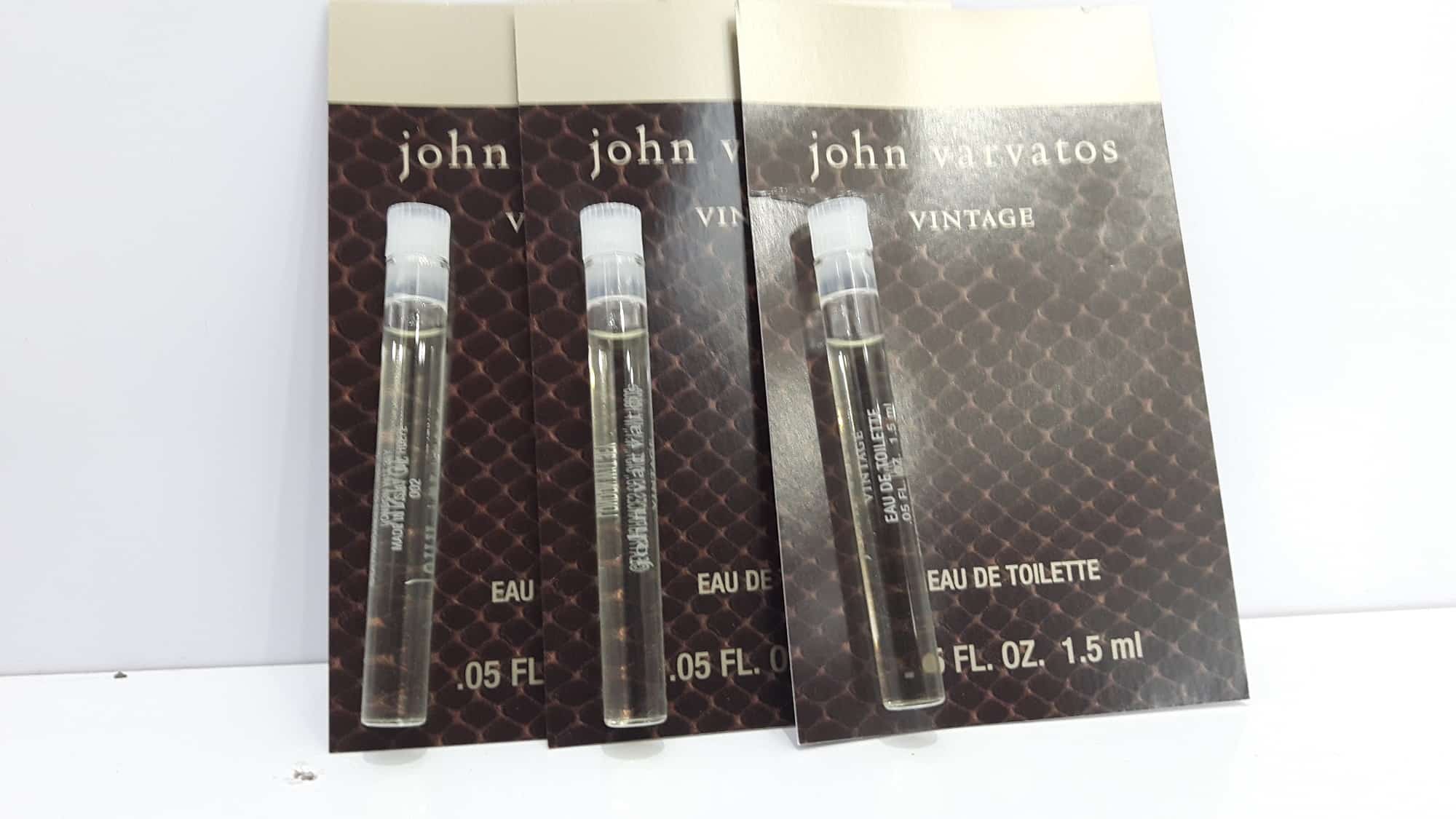 JOHN VARVATOS VINTAGE EDT (M) VIALS 1.5ML X 2PC