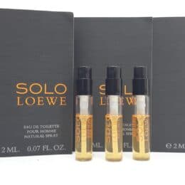LOEWE SOLO EDT POUR HOMME (M) VIALS 2ML