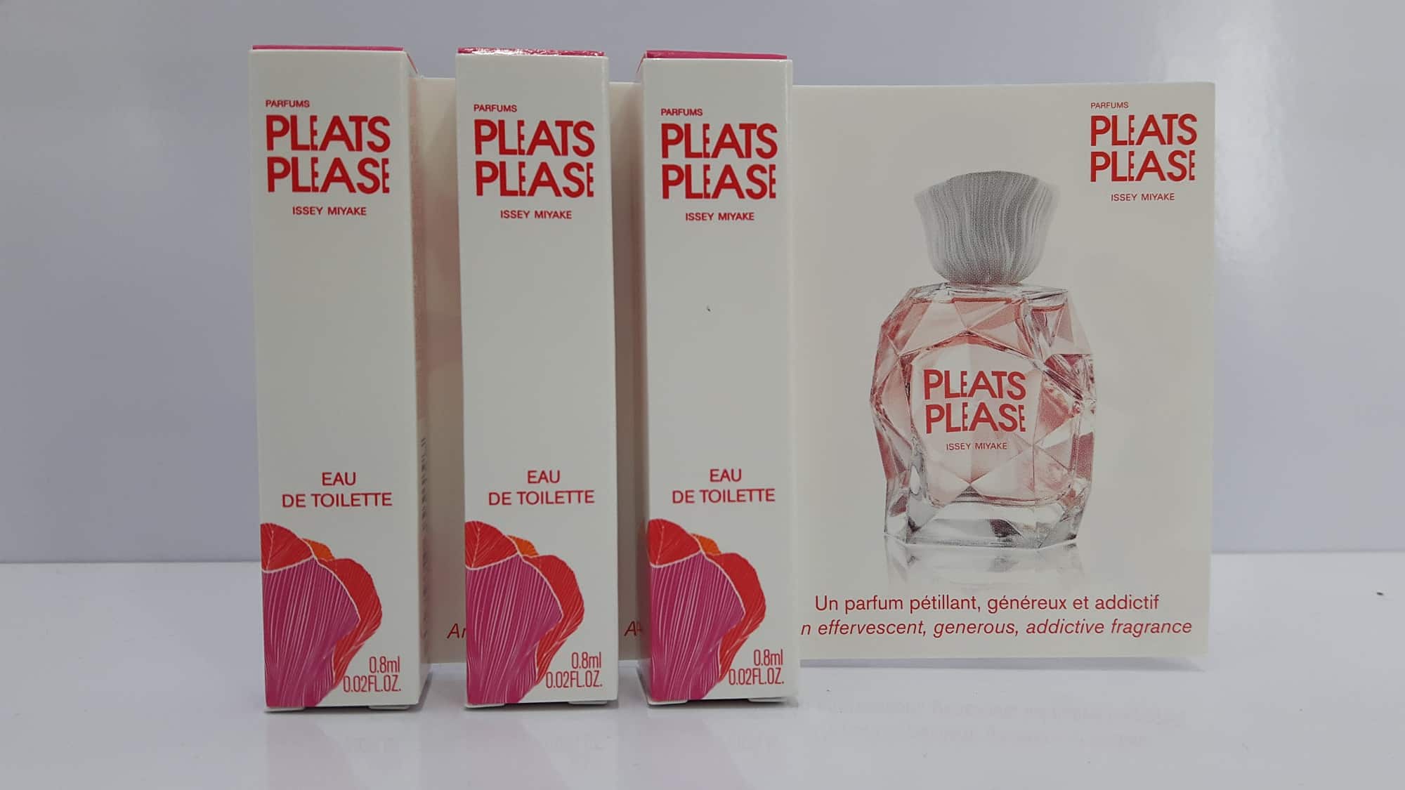 ISSEY MIYAKE PLEATS PLEASE EDT (W) VIALS 0.8ML X 2PC