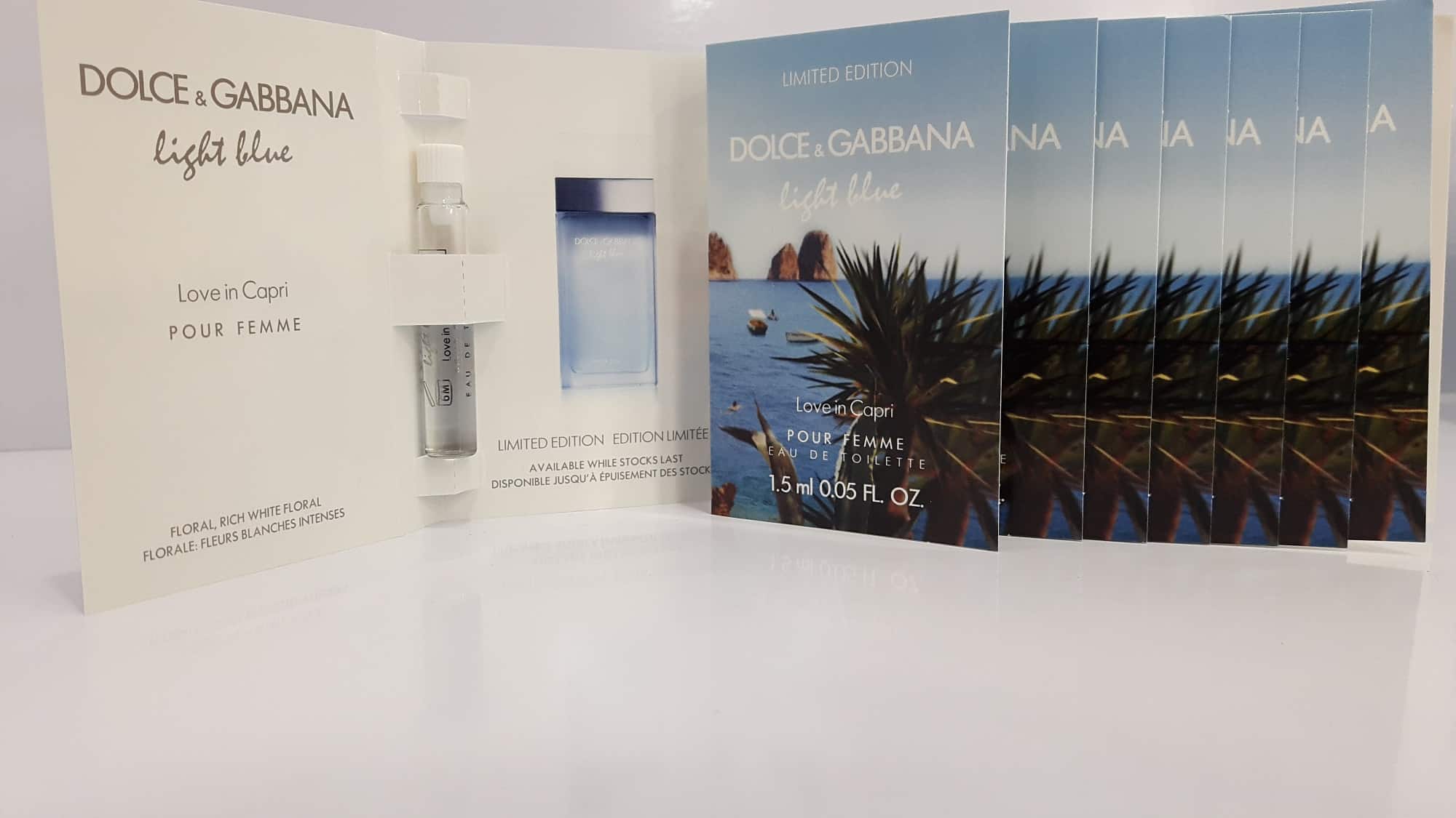 DOLCE & GABBANA LOVE IN CAPRI POUR FEMME EDT VIAL 1.5ML