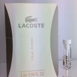 LACOSTE POUR FEMME EDP (W) VIALS 2ML