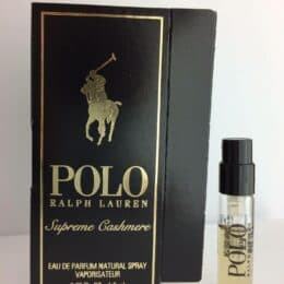 RALPH LAUREN POLO SUPREME CASHMERE EDP (M) VIALS 1.5ML