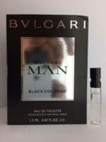 BVLGARI MAN BLACK COLOGNE EDT (M) VIALS 1.5ML