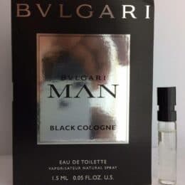 BVLGARI MAN BLACK COLOGNE EDT (M) VIALS 1.5ML