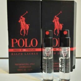 RALPH LAUREN POLO RED EXTREME EDP (M) VIALS 1.5ML X 2PC