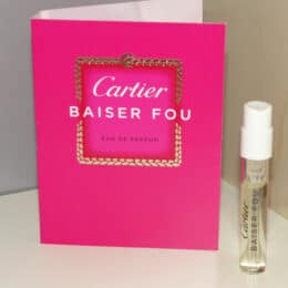 CARTIER BAISER FOU EDP (W) VIALS 1.5ML