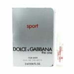DOLCE & GABBANA THE ONE SPORT EDT (M) VIALS 2ML X 2PC