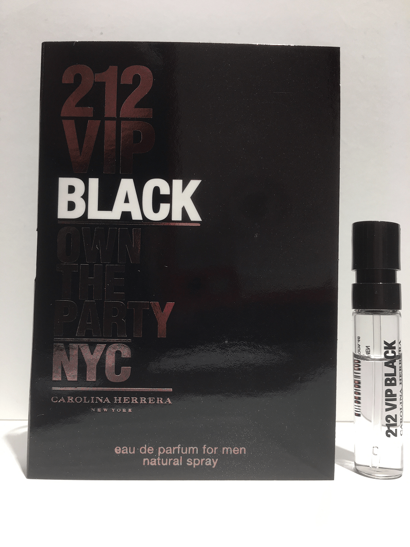 CAROLINA HERRERA 212 VIP BLACK EDP (M) VIAL 1.5ML