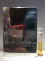DOLCE & GABBANA L'EAU THE ONE EDT (W) VIAL 2ML X 2PC