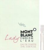MONTBLANC LADY EMBLEM L'EAU EDT (W) VIAL 2ML