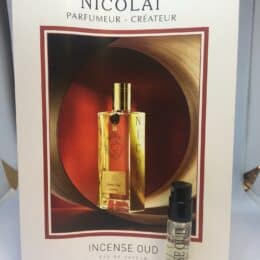 NICOLAI INCENSE OUD EDP (U) VIAL 1.5ML