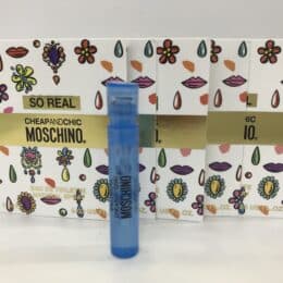 MOSCHINO CHEAP & CHIC SO REAL EDT (W) VIAL 1ML X 2PC