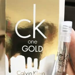 CALVIN KLEIN CK ONE GOLD EDT (U) VIALS 1.2ML X 2PC