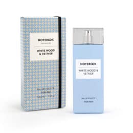 NOTEBOOK WHITE WOOD & VETIVER EDT (U) 100ML