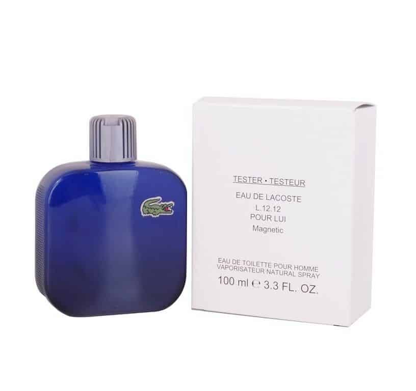 LACOSTE POUR HOMME L.12.12 MAGNETIC EDT (M) TESTER 100ML