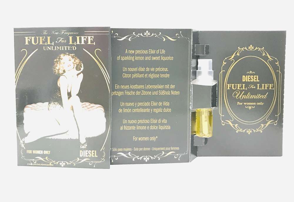 DIESEL FUEL FOR LIFE UNLIMITED EDP (W) VIAL 1.5ML X 2PC