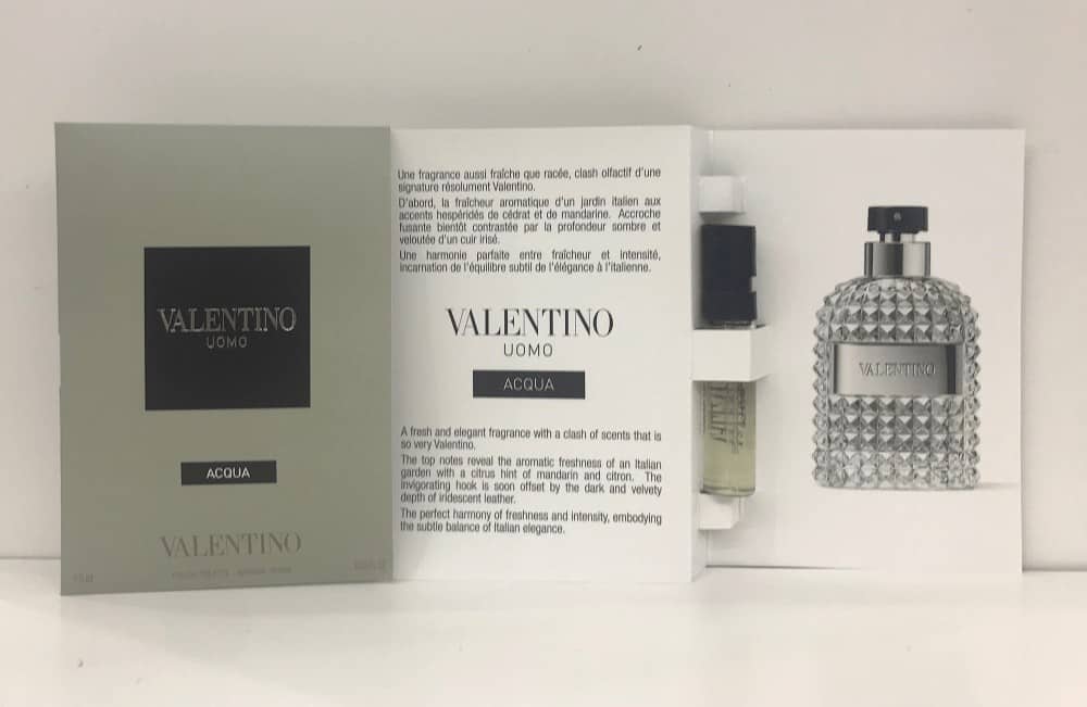 VALENTINO UOMO ACQUA EDT (M) VIAL 1.5ML