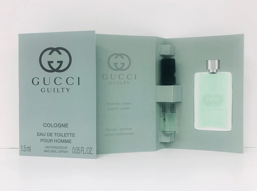 GUCCI GUILTY COLOGNE POUR HOMME EDT (M) VIAL 1.5ML