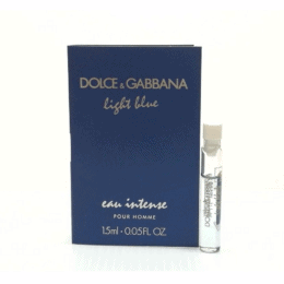 DOLCE & GABBANA LIGHT BLUE EAU INTENSE EDP (M) VIAL 1.5ML