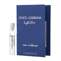 DOLCE & GABBANA LIGHT BLUE EAU INTENSE EDP (W) VIAL 1.5ML