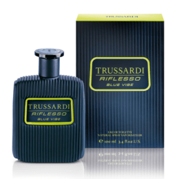 TRUSSARDI RIFLESSO BLUE VIBE EDT (M) 100ML