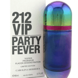 CAROLINA HERRERA 212 VIP PARTY FEVER LIMITED EDITION EDT (W) 80ML TESTER