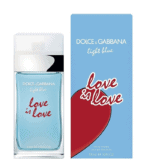 DOLCE & GABBANA LIGHT BLUE POUR FEMME LOVE IS LOVE EDT (W) 100ML