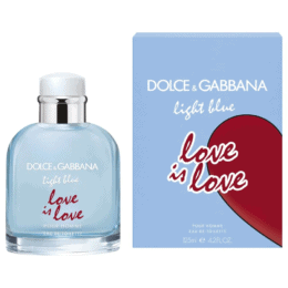 DOLCE & GABBANA LIGHT BLUE POUR HOME LOVE IS LOVE EDT (M) 125ML