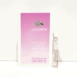 LACOSTE L.12.12 POUR ELLE EAU FRAICHE EDT (W) VIAL 1.5ML X 2PC