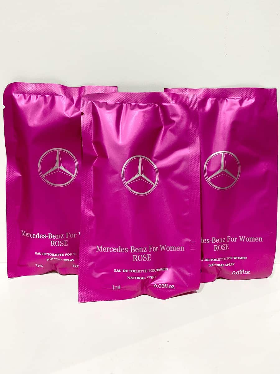 MERCEDES-BENZ ROSE EDT (W) VIAL 1 ML X 2PC