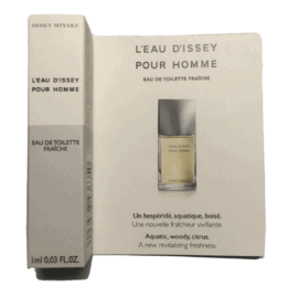ISSEY MIYAKE L'EAU D'ISSEY POUR HOMME FRAICHE EDT (M) VIAL 1ML X 2PC