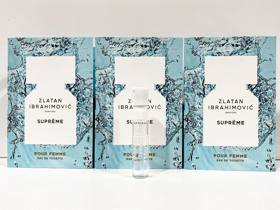 ZLATAN IBRAHIMOVIC PARFUMS SUPREME POUR FEMME EDT (W) VIAL 1.5ML X 2PC