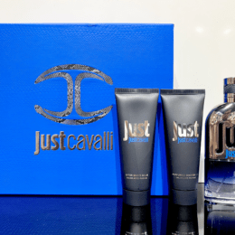 ROBERTO CAVALLI JUST CAVALLI EDT (M) GIFT SET 90ML