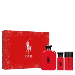 RALPH LAUREN POLO RED EDT FOR HIM GIFT SET